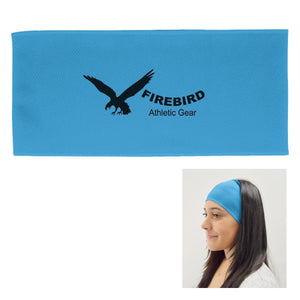 Cooling Headband Blue Single Color 