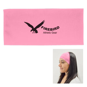 Cooling Headband Pink Single Color 