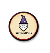 Custom Made In USA Wood Pins With Color Custom Pins WizardPins 
