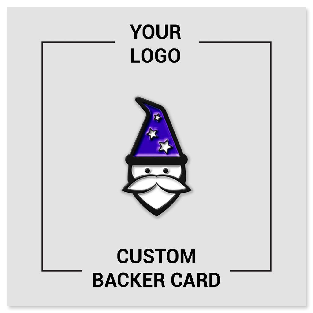 Card Inspired Pin Custom Pins + Card