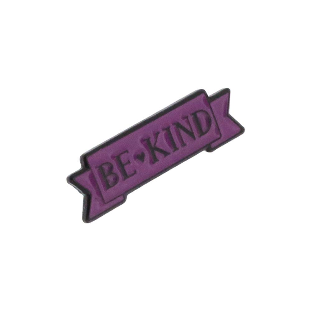 Be Kind Purple Ribbon Enamel Pin Pin WizardPins 5 Pins 