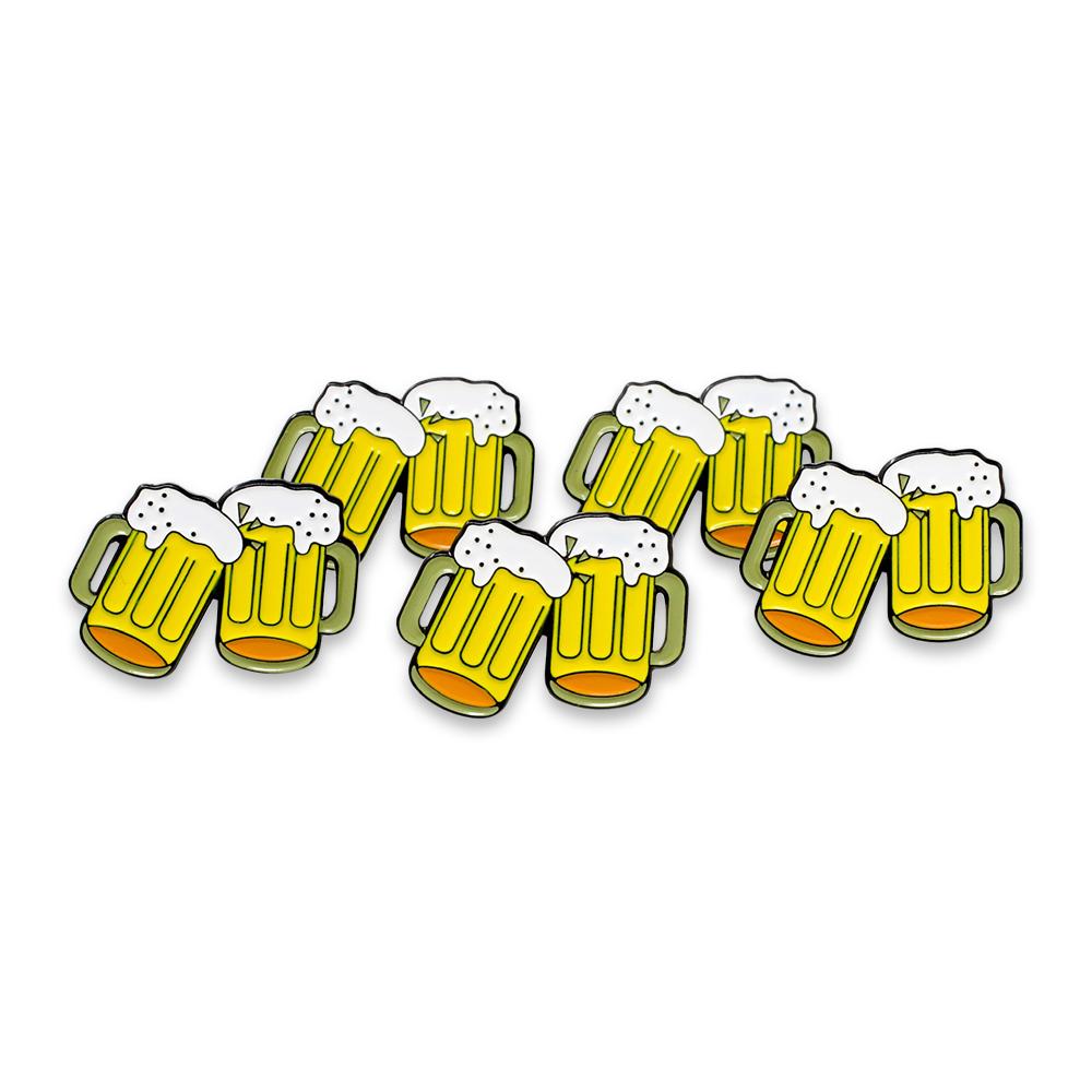 Beer Mug Toast Enamel Pin Pin WizardPins 10 Pins 