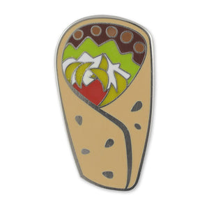 Burrito Hard Enamel Lapel Pin #TeamBurrito Pin WizardPins 1 Pin 
