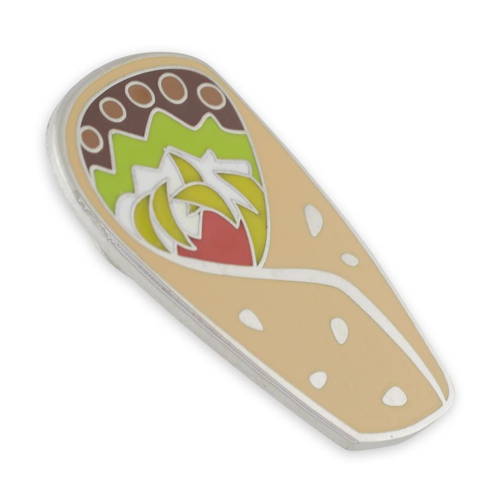 Burrito Hard Enamel Lapel Pin #TeamBurrito Pin WizardPins 5 Pins 