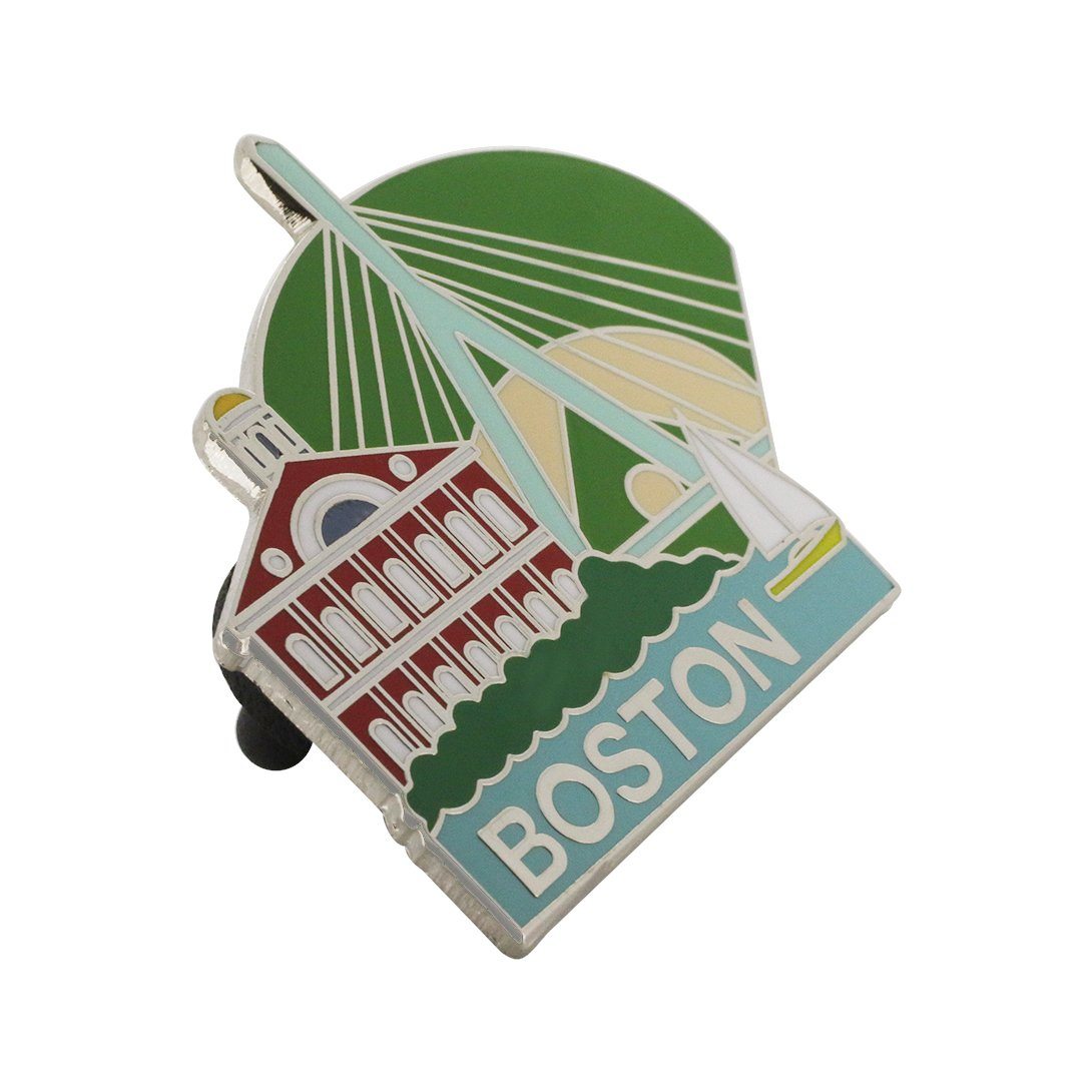 Boston Faneuil Hall Fenway Park Bay Souvenir Pin Pin WizardPins 1 Pin 