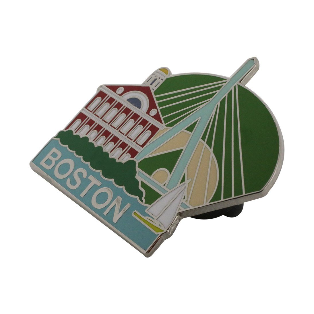 Boston Faneuil Hall Fenway Park Bay Souvenir Pin