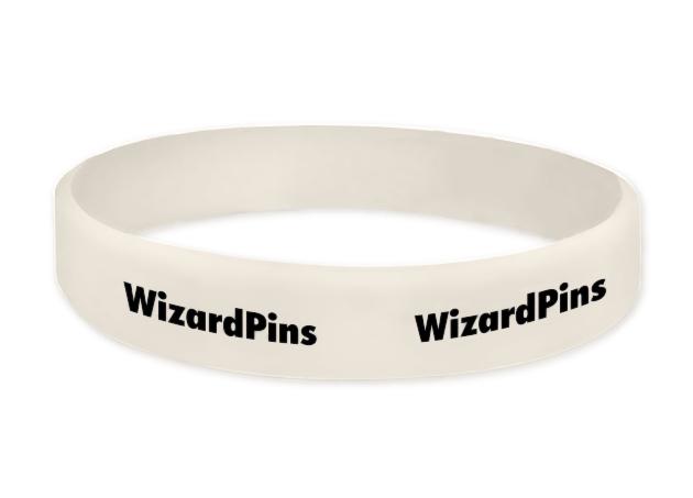 Custom Printed Wristband Cream 0.5 (Most Popular)