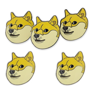 Doge Meme Shiba Inu Japanese Dog Hard Enamel Lapel Pin