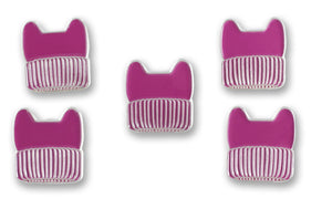 Pink Magenta Pussycat Hat Enamel Pin Pin WizardPins 5 Pins 