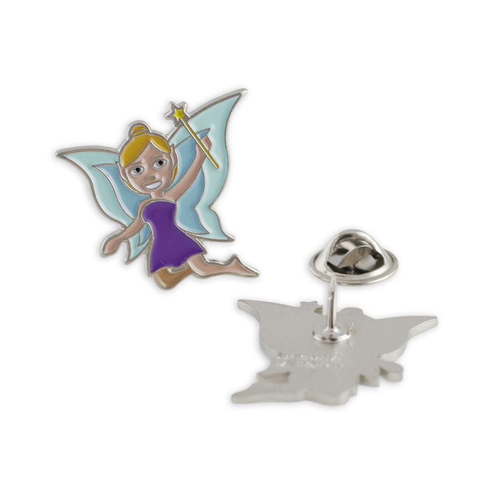 Fairy Tinkerbell Emoji Enamel Lapel Pin Pin WizardPins 5 Pins 