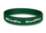 Custom Ink Filled Wristband Forest Green 0.75 