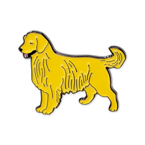 Golden Retriever Dog Puppy Enamel Pin Pin WizardPins 1 Pin 