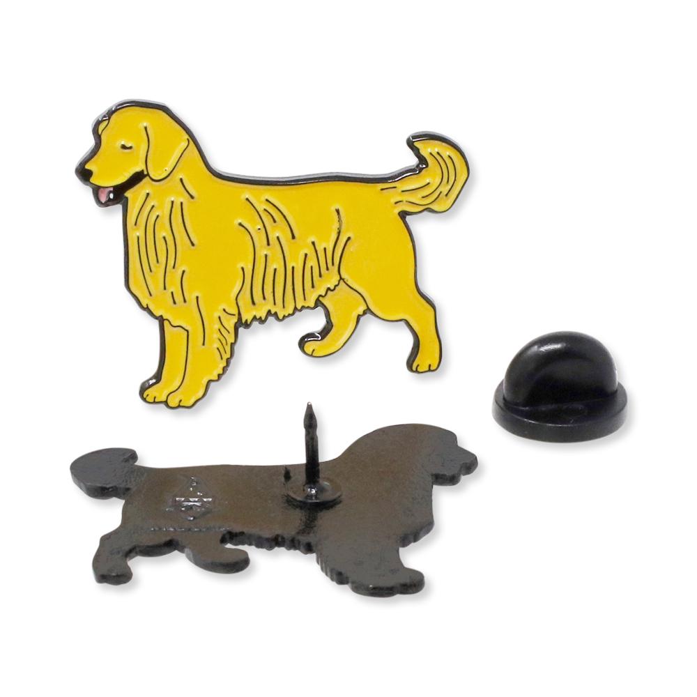 Golden Retriever Dog Puppy Enamel Pin Pin WizardPins 5 Pins 