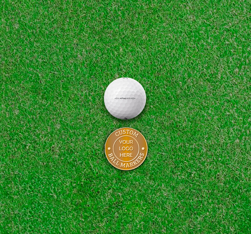 Die Struck Golf Ball Marker