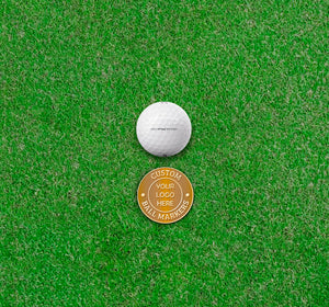 Die Struck Golf Ball Marker Golf Ball Markers WizardPins 