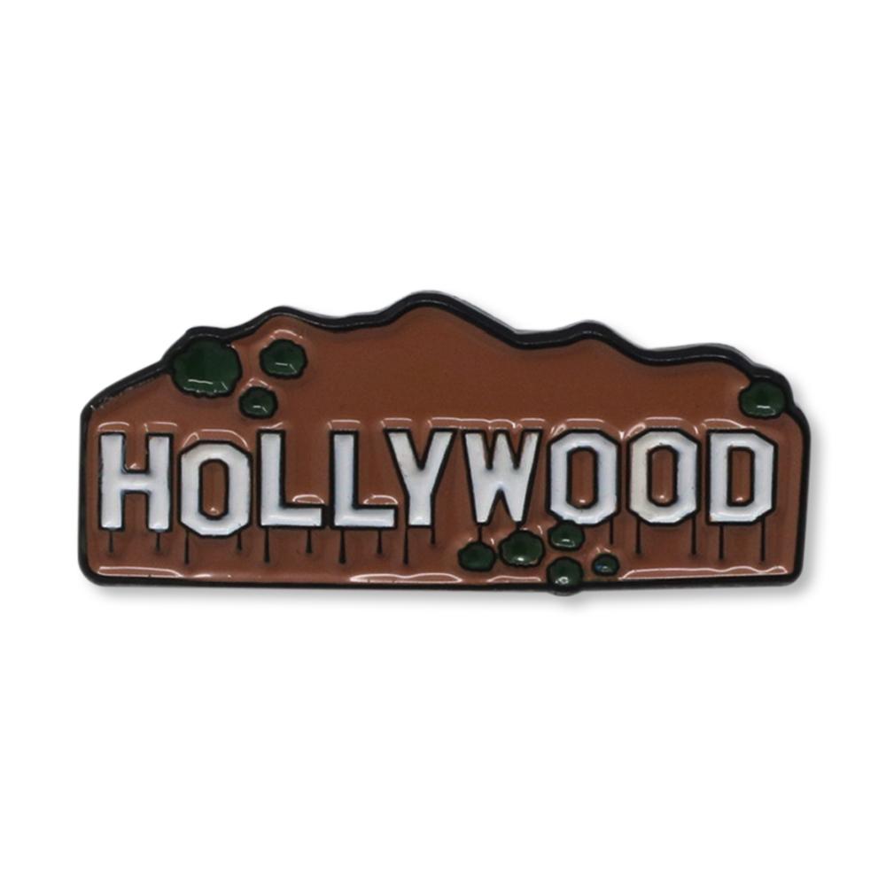 Hollywood Sign Enamel Pin Pin WizardPins 1 Pin 