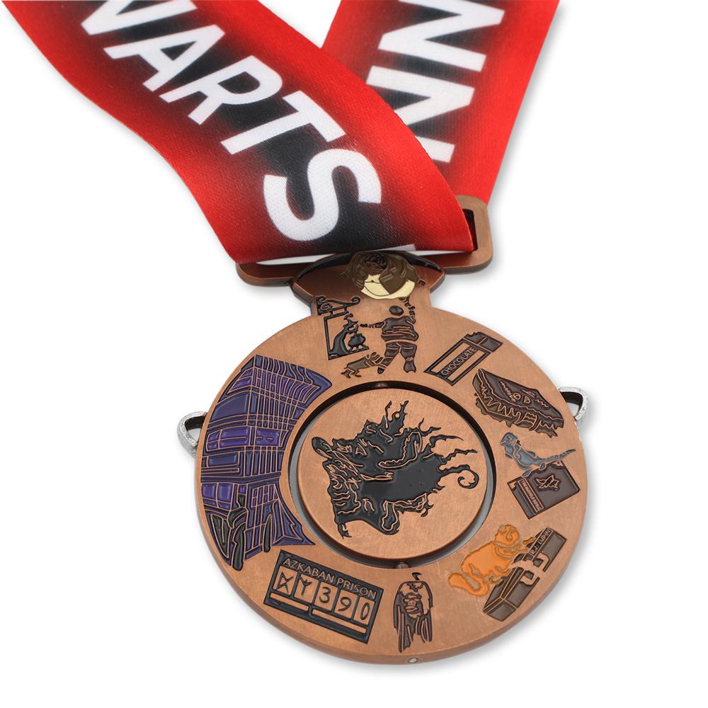 Custom Enamel Race Medals More Custom Products WizardPins 