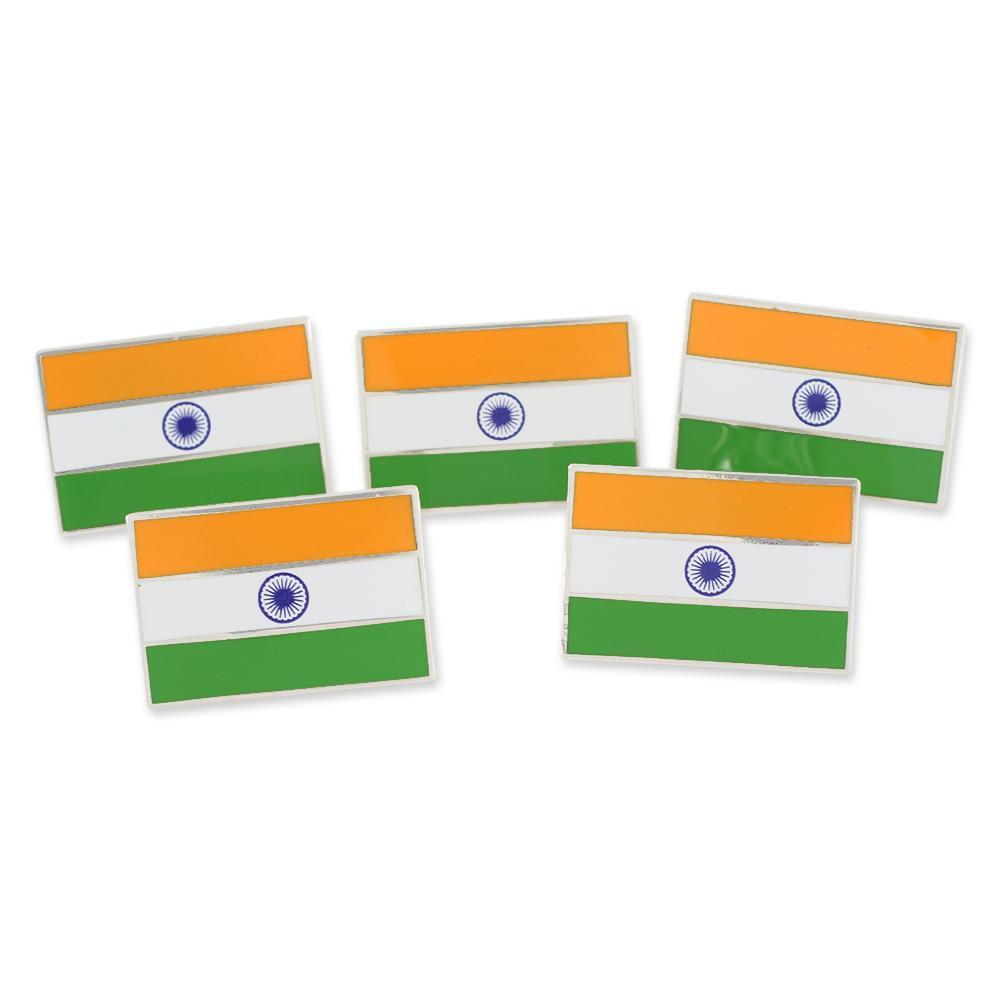 Indian Flag India Enamel Lapel Pin Pin WizardPins 5 Pins 