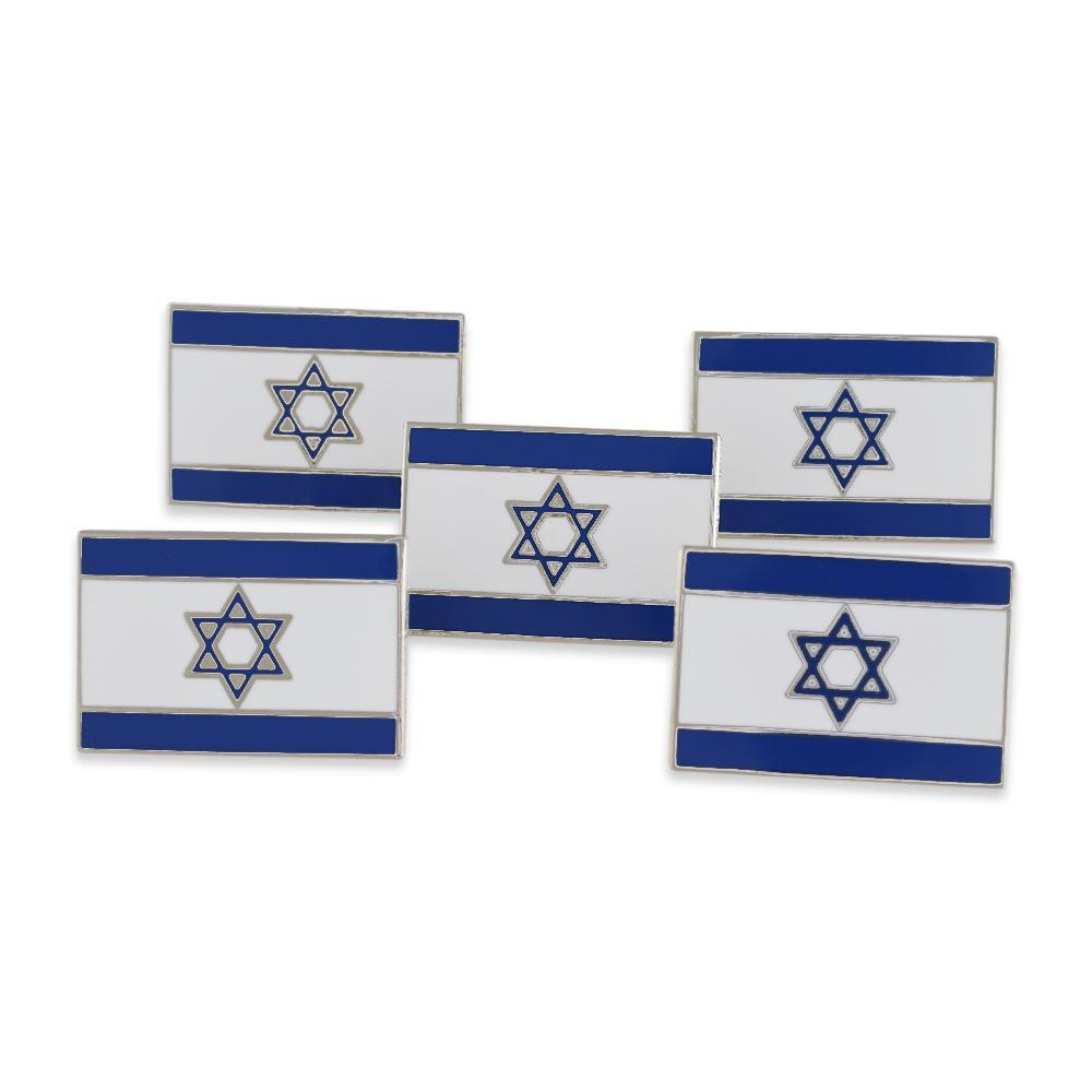 Israeli Flag Star of David Lapel Pin Pin WizardPins 5 Pins 