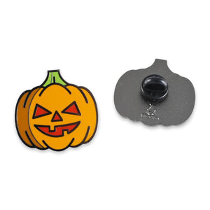 Jack O Lantern Pumpkin Boo Goo Halloween Enamel Pin Pin WizardPins 5 Pins 