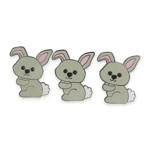 Kawaii Cute Rabbit Hard Enamel Lapel Pin Pin WizardPins 10 Pins 