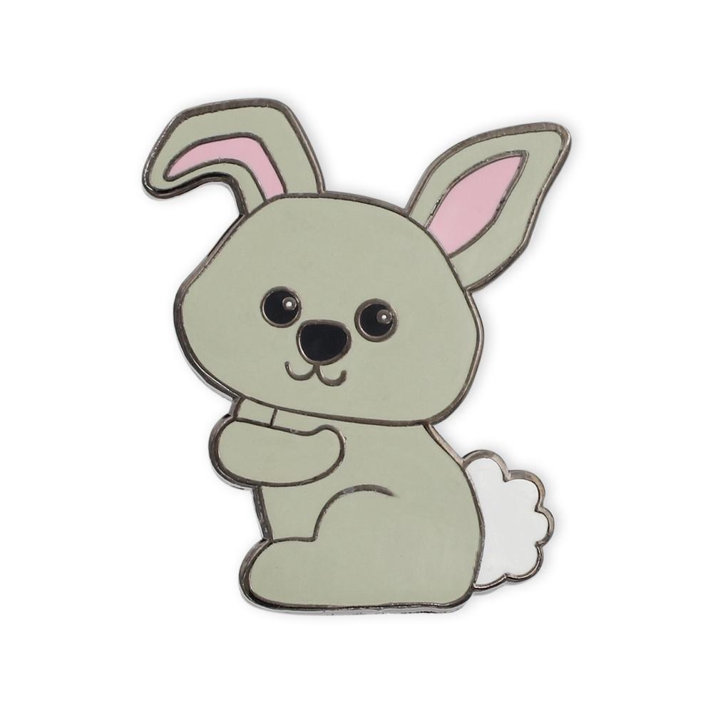 Kawaii Cute Rabbit Hard Enamel Lapel Pin Pin WizardPins 1 Pin 