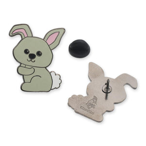 Kawaii Cute Rabbit Hard Enamel Lapel Pin Pin WizardPins 5 Pins 