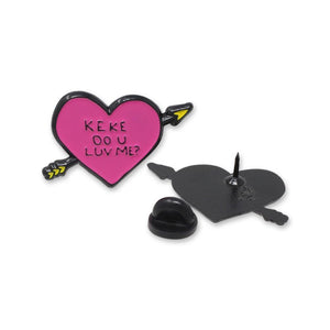 Keke Do You Love Me? Heart in My Feelings Drake Enamel Pin Pin WizardPins 10 Pins 