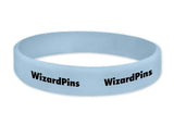 Custom Printed Wristband Light Blue 1 (Extra Wide)