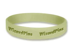 Custom Debossed Wristband Light Olive 0.5 inch (Most Popular) 