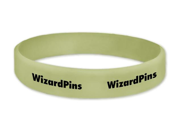 Custom Printed Wristband Light Olive 0.5 (Most Popular)