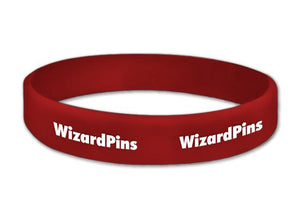 Custom Printed Wristband Maroon 1 (Extra Wide)