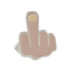 Middle Finger Flipping the Bird Emoji Enamel Lapel Pin Pin WizardPins 1 Pin 