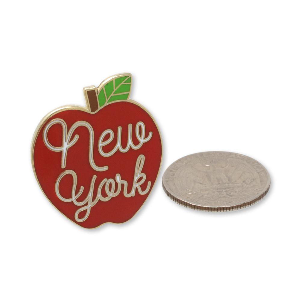 New York City The Big Apple Tourist Souvenir Enamel Pin Pin WizardPins 5 Pins 
