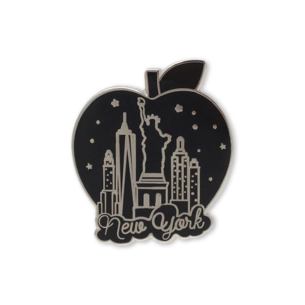 New York City Skyline Big Apple Enamel Pin Pin WizardPins 1 Pin 