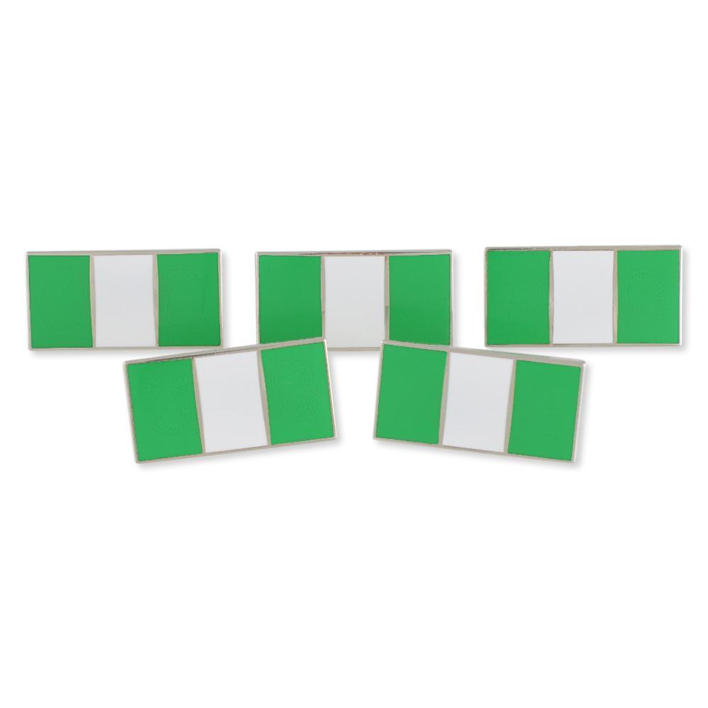 Nigerian Flag National Flag Nigeria Lapel Pin Pin WizardPins 25 Pins 