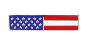 Official US Flag Service Bar Stars and Stripes Uniform Pin Pin WizardPins 1 Pin 