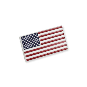 Official American Flag Proudly Made in USA Silver Lapel Pin Pin WizardPins 1 Pin 