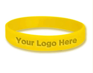 Custom Debossed Wristband Silicone Wristbands WizardPins 