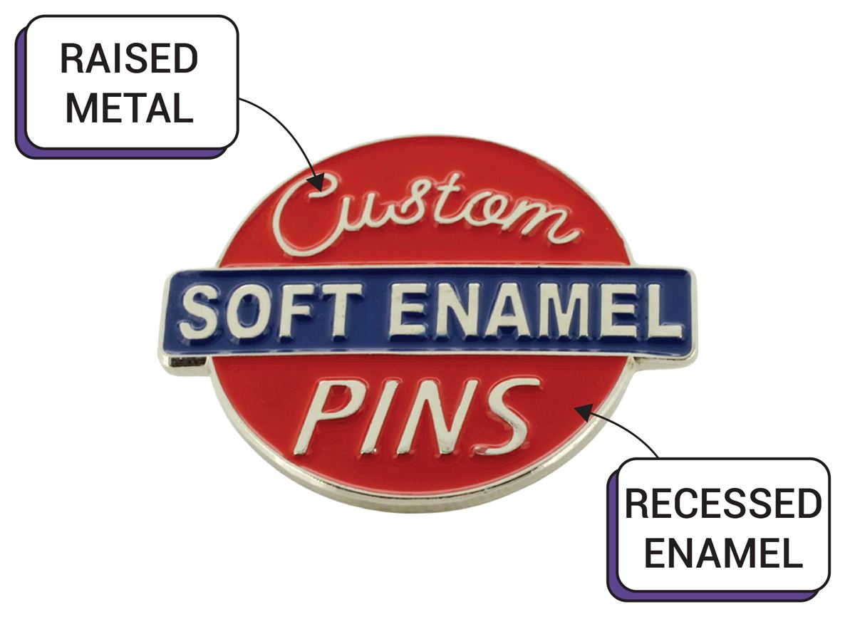 Custom Made in USA Enamel Pins