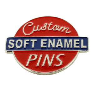 Sample Custom Pins + Card Sample WizardPins Soft Enamel .75 inch PVC