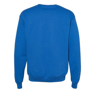 Champion® Double Dry Eco® Crewneck Sweatshirt Royal Single Color S-XL