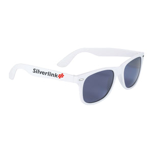 Matte Sun Ray Sunglasses White Single Color 