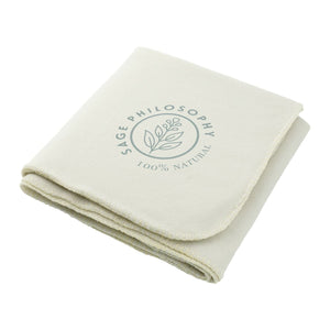 100% Recycled PET Fleece Blanket Blankets PCNA Khaki Multi Color 