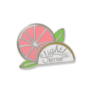 Slightly Bitter Grapefruit Cute Enamel Pin Pin WizardPins 1 Pin 