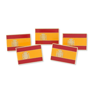 Spanish Flag Spain Enamel Lapel Pin Pin WizardPins 1 Pin 