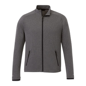 Men's ASGARD Eco Knit Jacket Sweatshirts PCNA Heather Dark Charcoal Embroidered S-XL