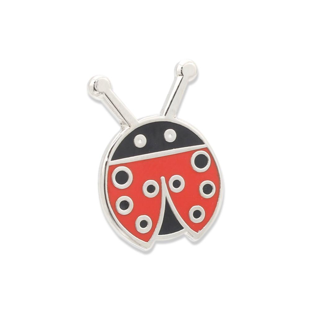 Cute Ladybug Hard Enamel Lapel Pin Pin WizardPins 1 Pin 