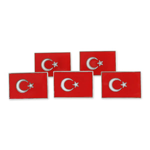 Turkish Flag Turkey National Flag Lapel Pin Pin WizardPins 5 Pins 