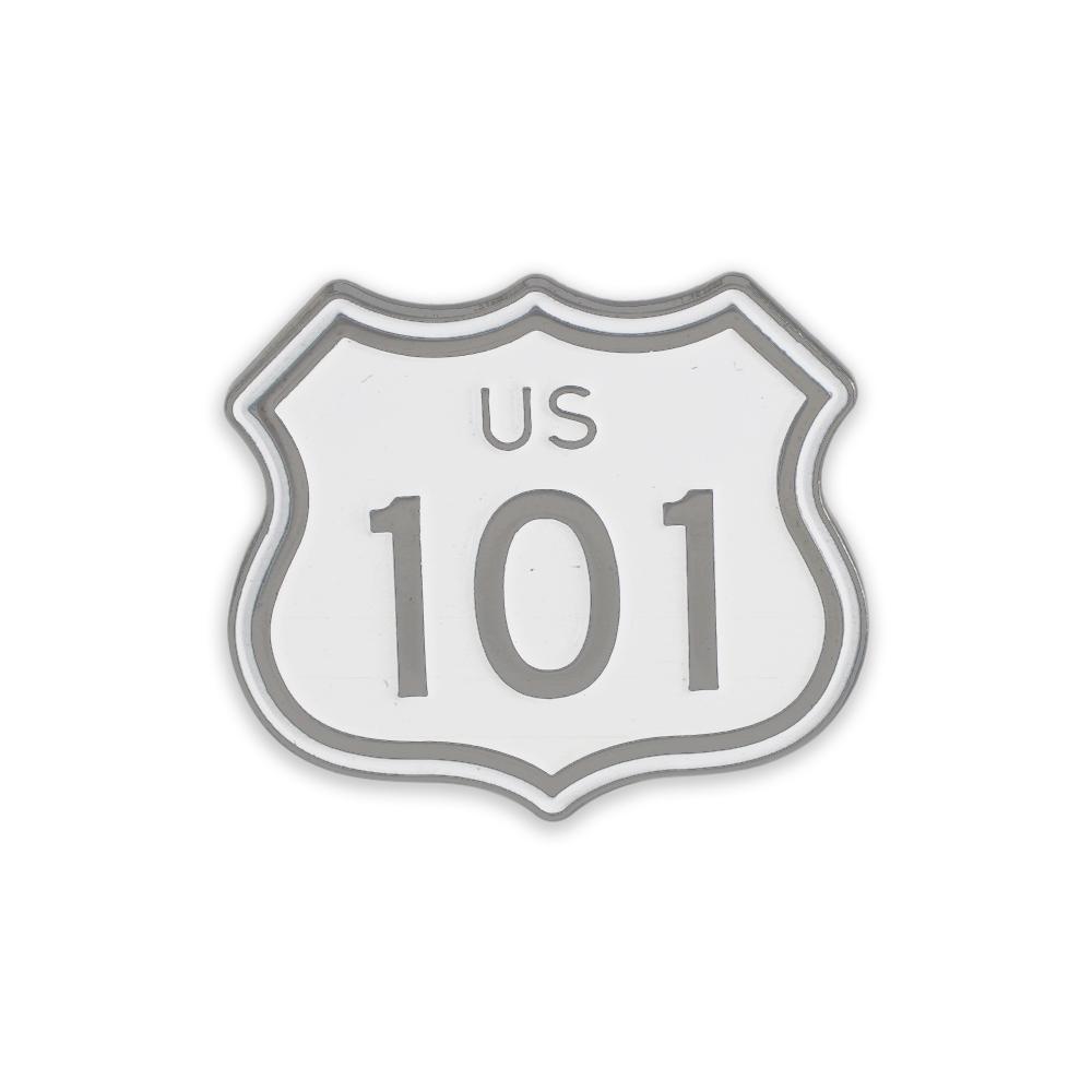 US Route 101 Highway Sign California Hollywood Freeway Enamel Lapel Pin Pin WizardPins 1 Pin 